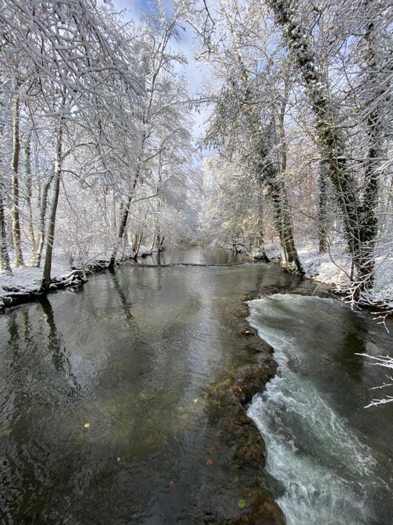 Vila Les Dependances Courtivron Exteriér fotografie