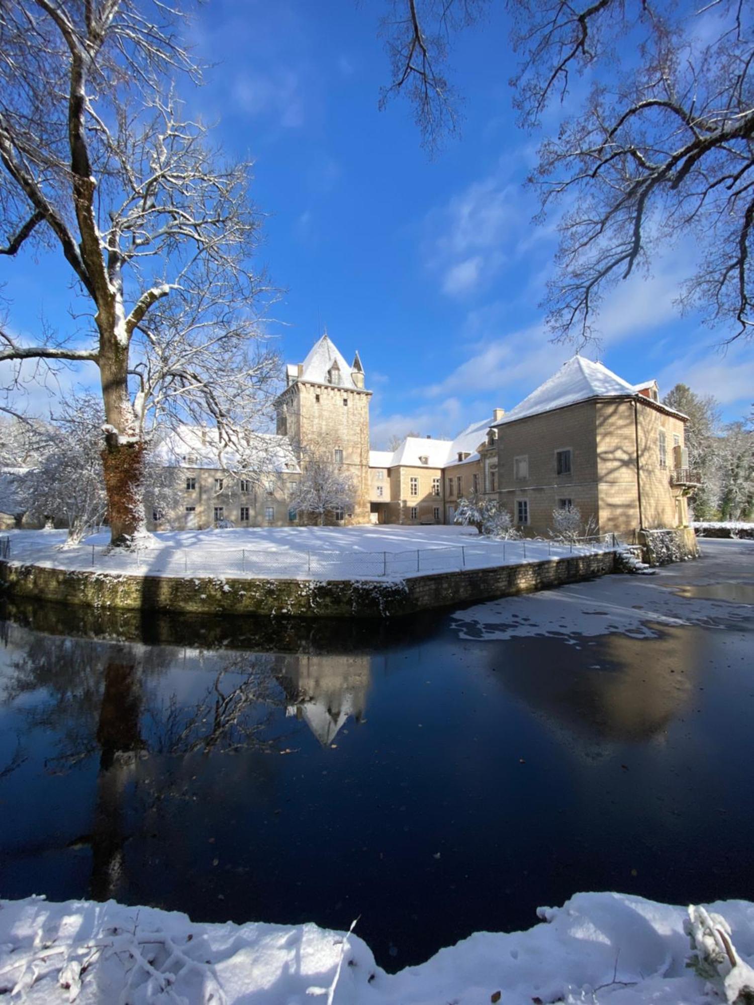 Vila Les Dependances Courtivron Exteriér fotografie